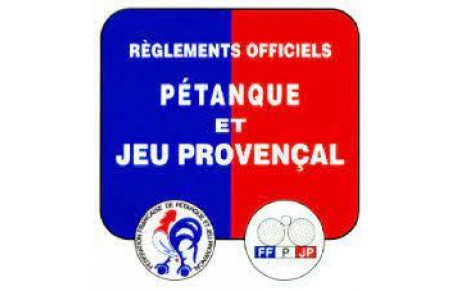 Règlement officiel pour le jeu provençal